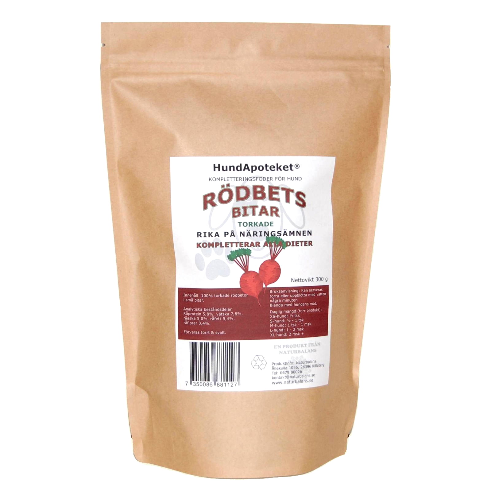 HundApoteket Rödbetsbitar