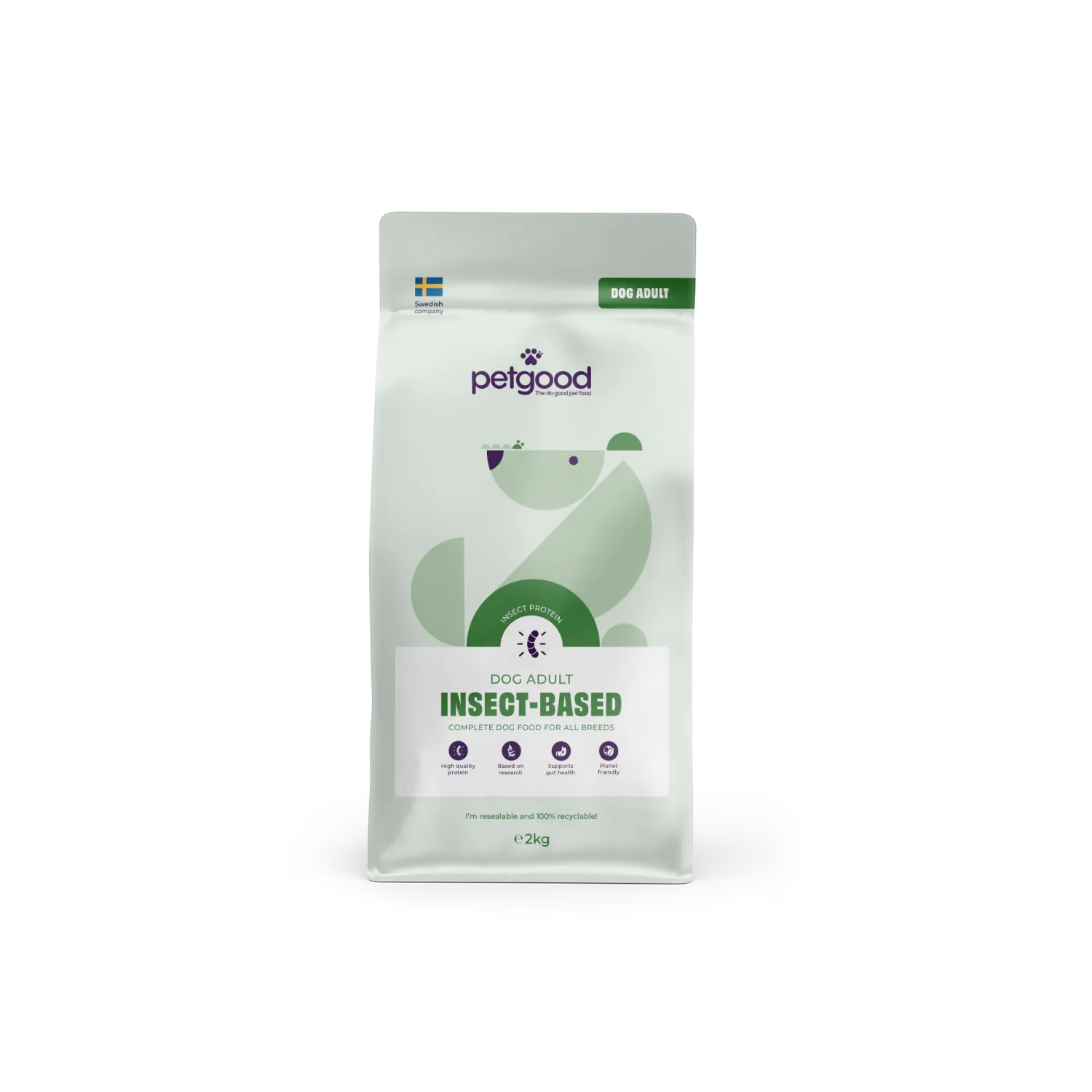 PetGood Adult Insektsbaserat Hundfoder