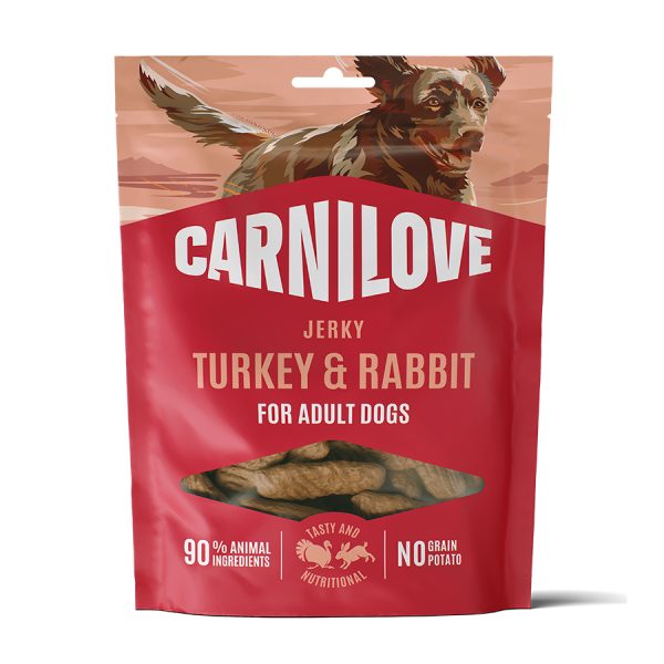 Carnilove Meat Jerky Turkey & Rabbit