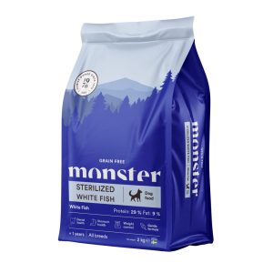 Monster Grain Free Sterilized White Fish