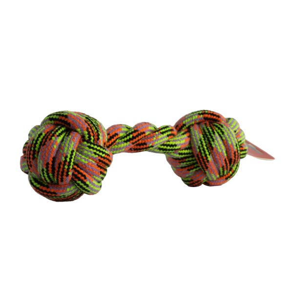 ropeknot bone 21 cm är en hundleksak i rep