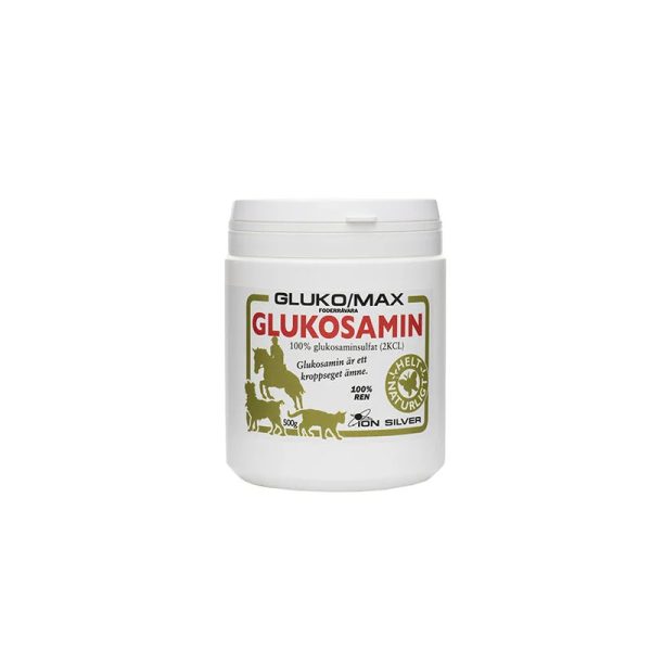 Gluko/max glukosamin Gluko/max glukosamin är kosttillskott för hund