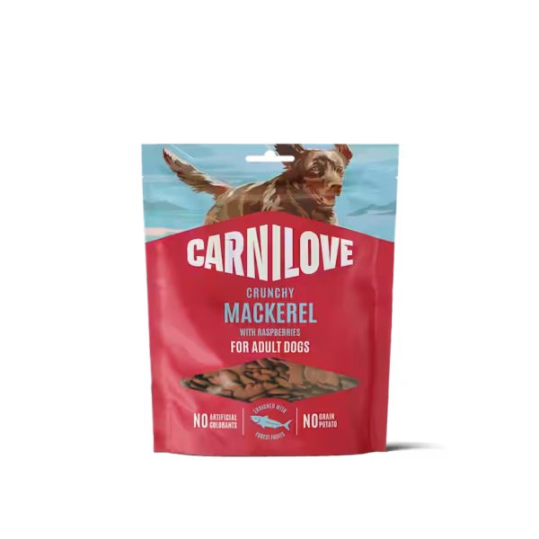 Carnilove Crunchy Mackerel är krispigt hundgodis