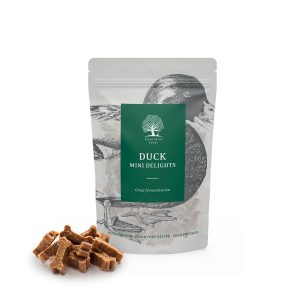 Essential Foods Duck Mini Delights är hundgodis