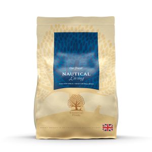 Essential foods nautical living är ett hundfoder med fisk