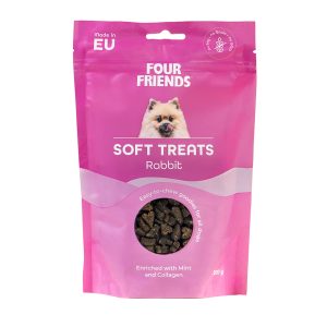 Four Friends Soft Treats Rabbit Àr mjukt hundgodis