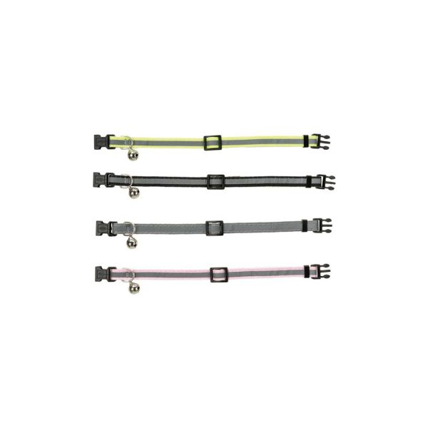 Junior Katthalsband Reflexstripe med flera olika halsband