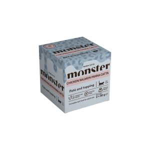 Monster Panna Catta Chicken Salmon