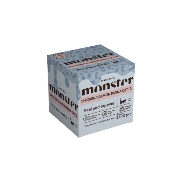 Monster Panna Catta Chicken Salmon
