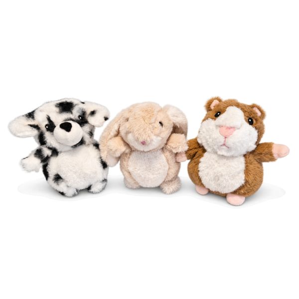 Party Pets Mix Party Pets Mix Ferret, Rabbit, Dalmatian är tre olika gosedjur