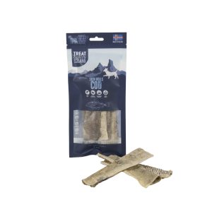 Treateaters Iceland Cod Skin Rolls är hundtugg